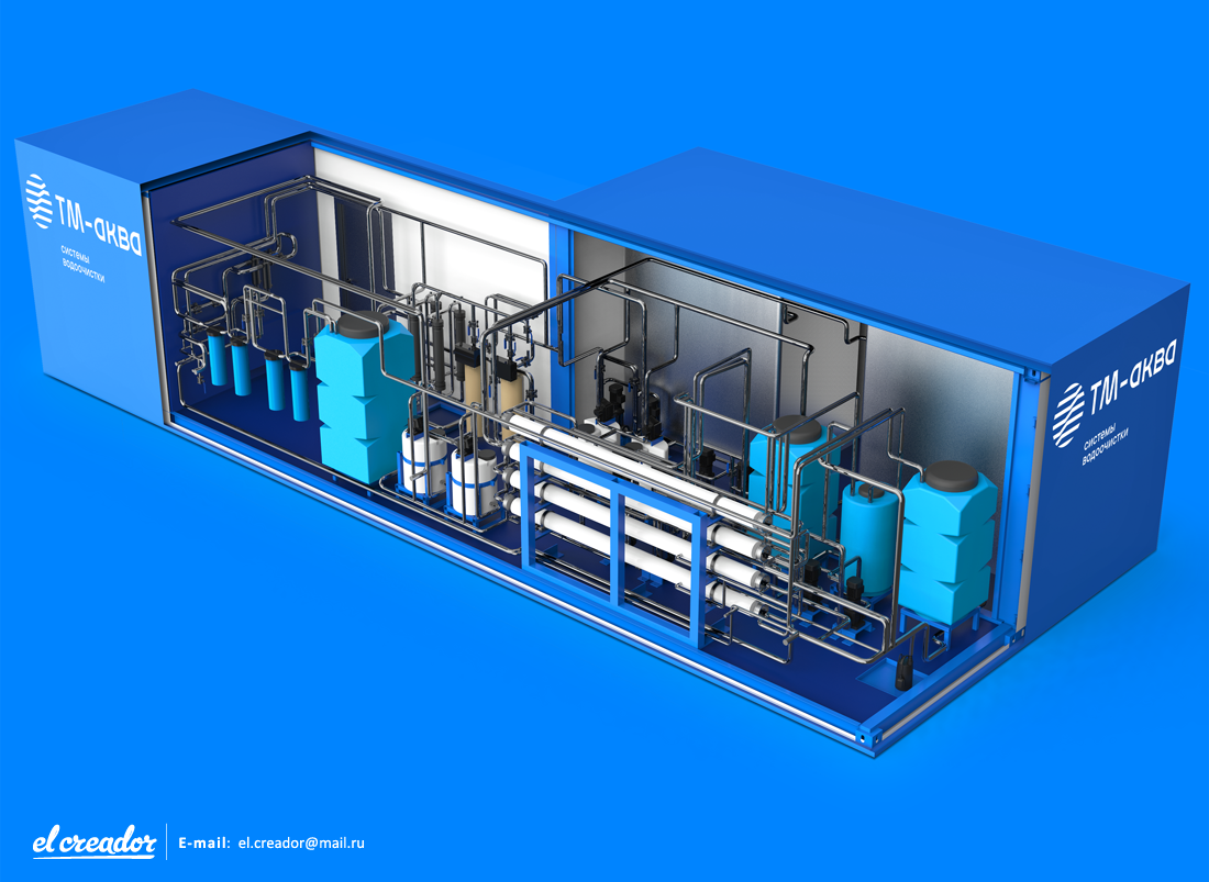 Визуализация 3D моделей оборудования